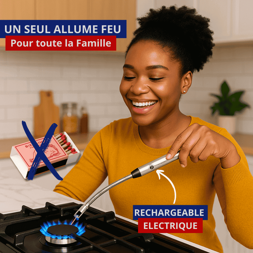 ALLUME GAZ RECHARGEABLE